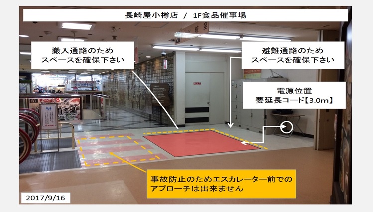 小樽JR駅前の好立地店舗で、平日休日問わずお客様で賑わう