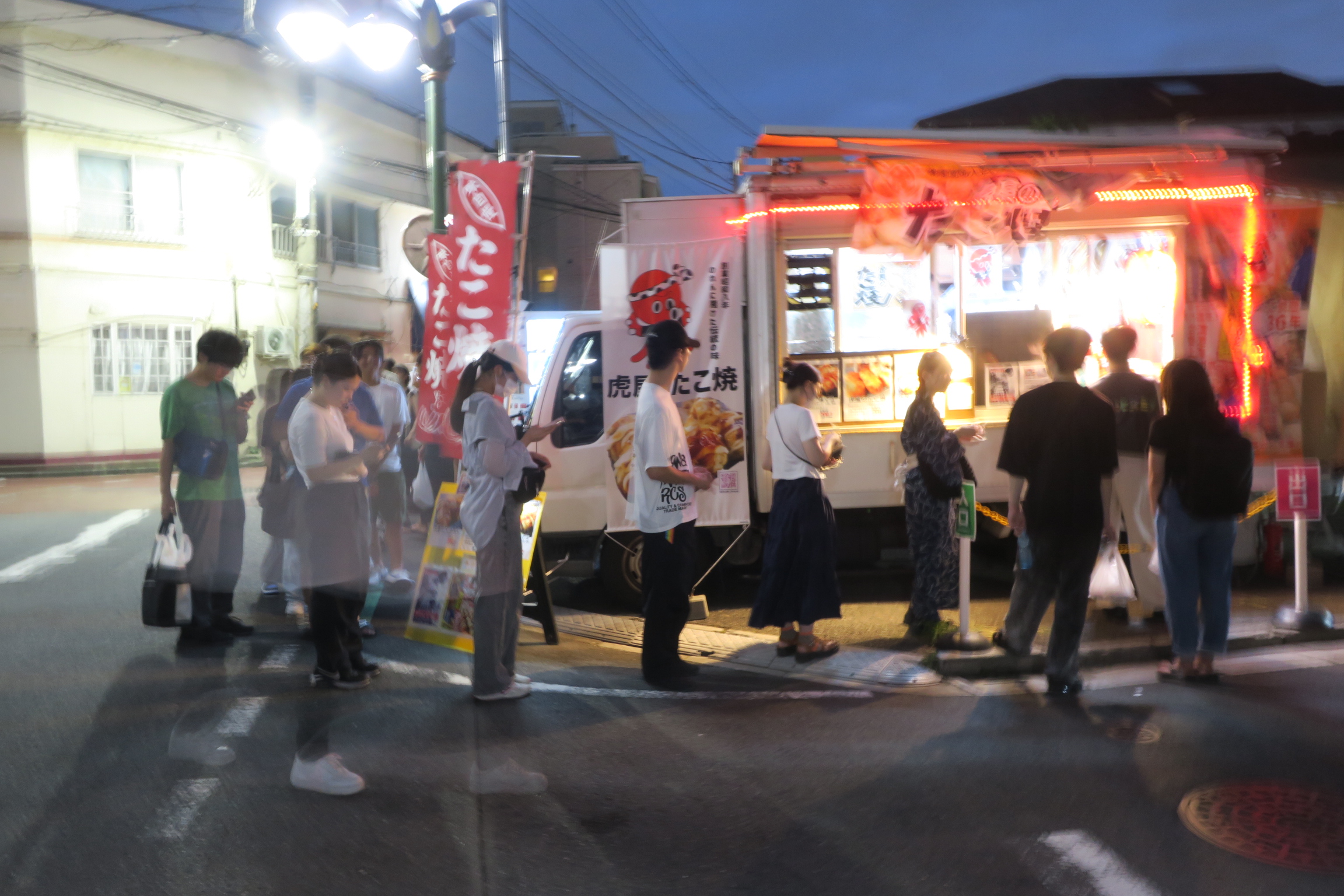 江戸川花火大会の時は、激混みです