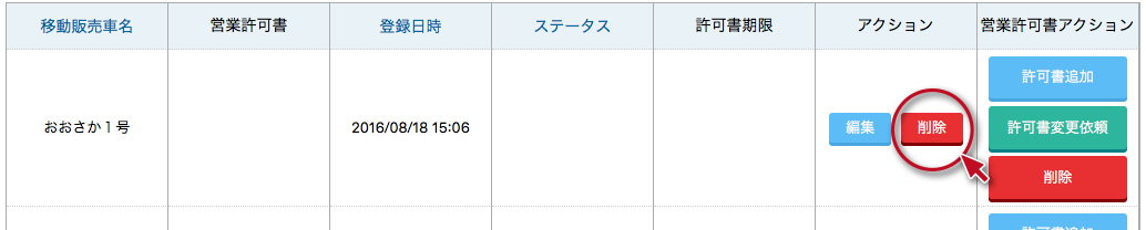 移動販売車者管理機能その7