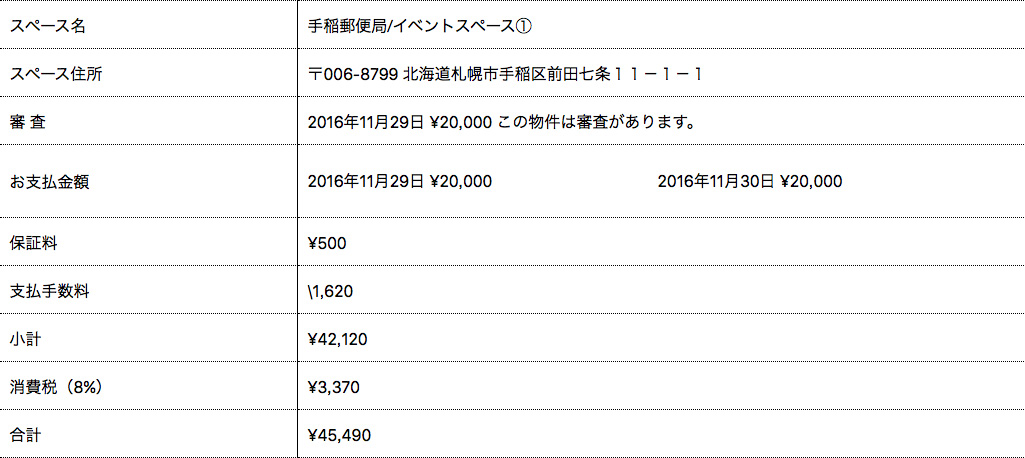 予約方法手順16